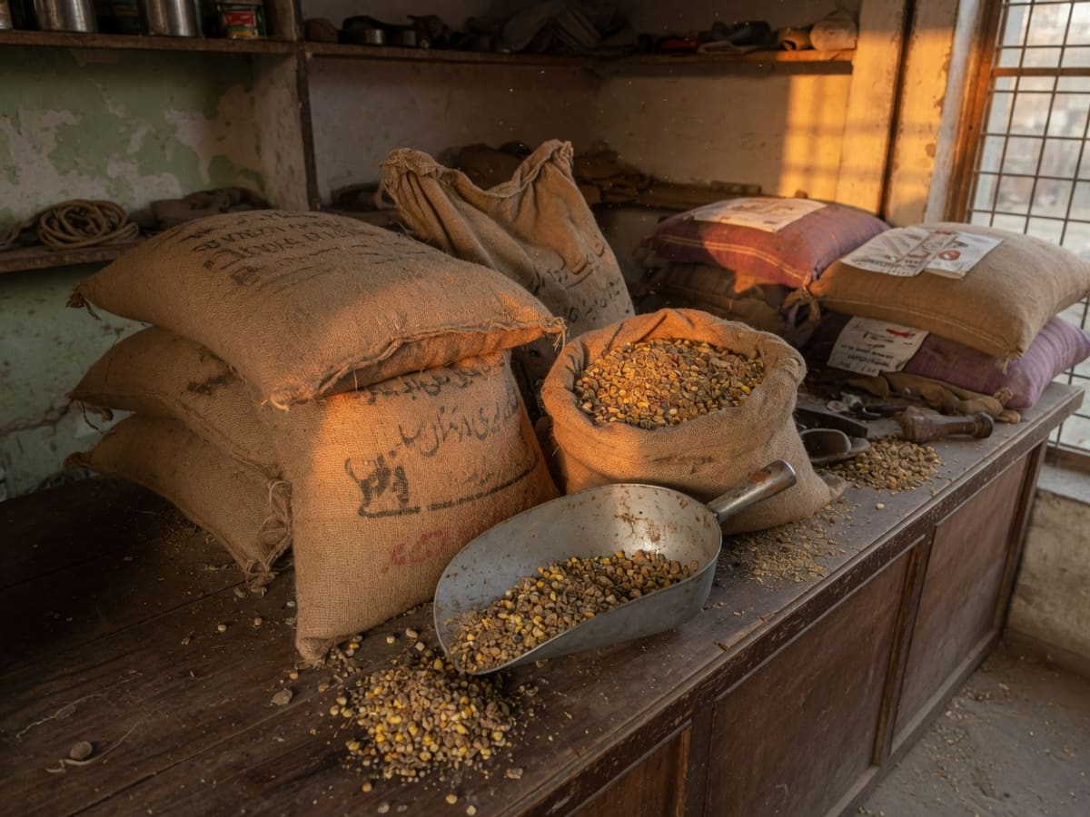 Khal (Cottonseed Cake) livestock feed from Zarkaar Feeds